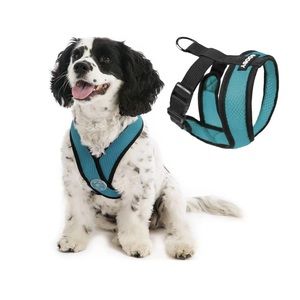 Gooby Comfort X Head In‎  Dog Harness - Blue/ Red Size Large